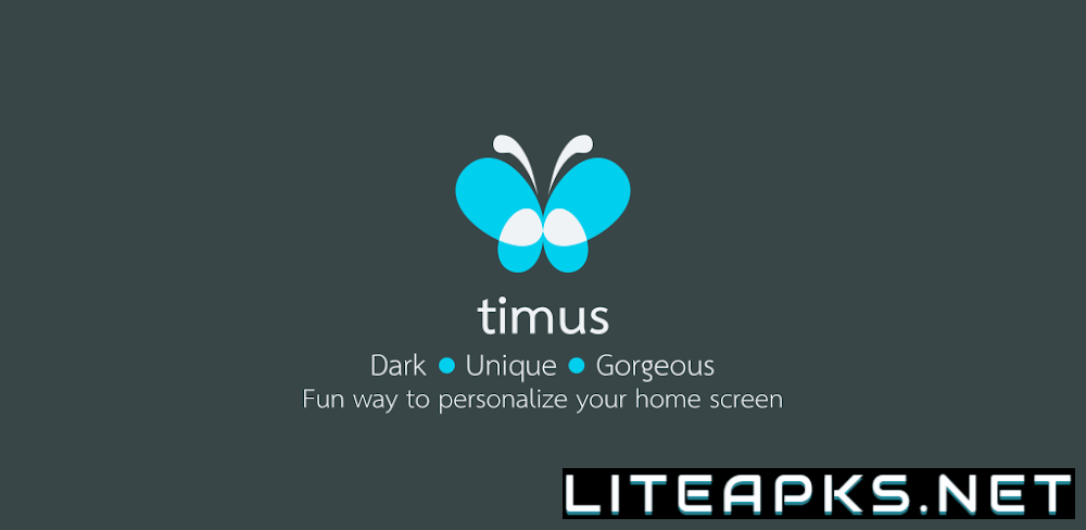 Timus: Rounded Dark Icon Pack