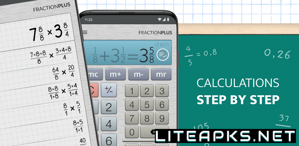 Fraction Calculator Plus