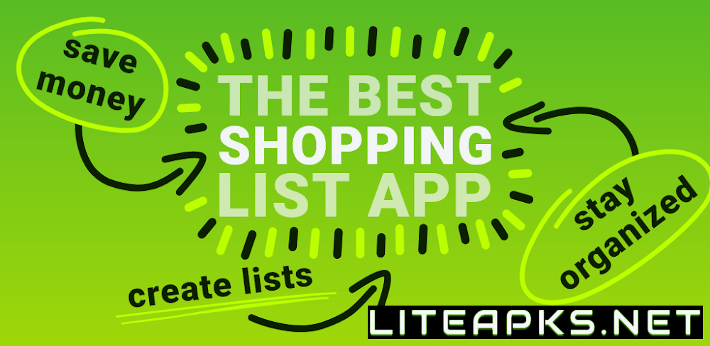 Grocery Shopping List Listonic