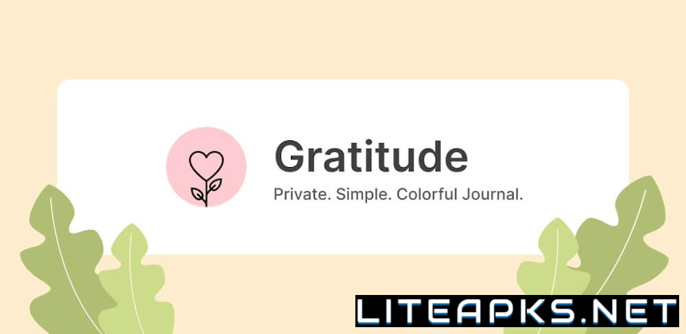 Gratitude: Daily Journal