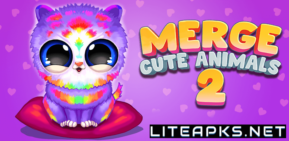 Merge Cute Animal 2: Pet merge