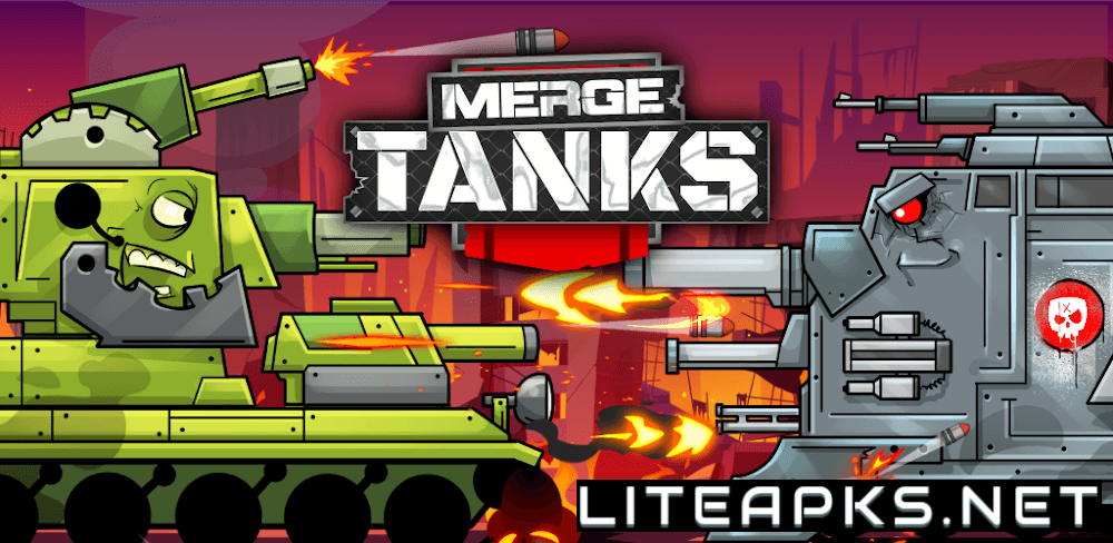 Merge Tanks: Combat war Stars