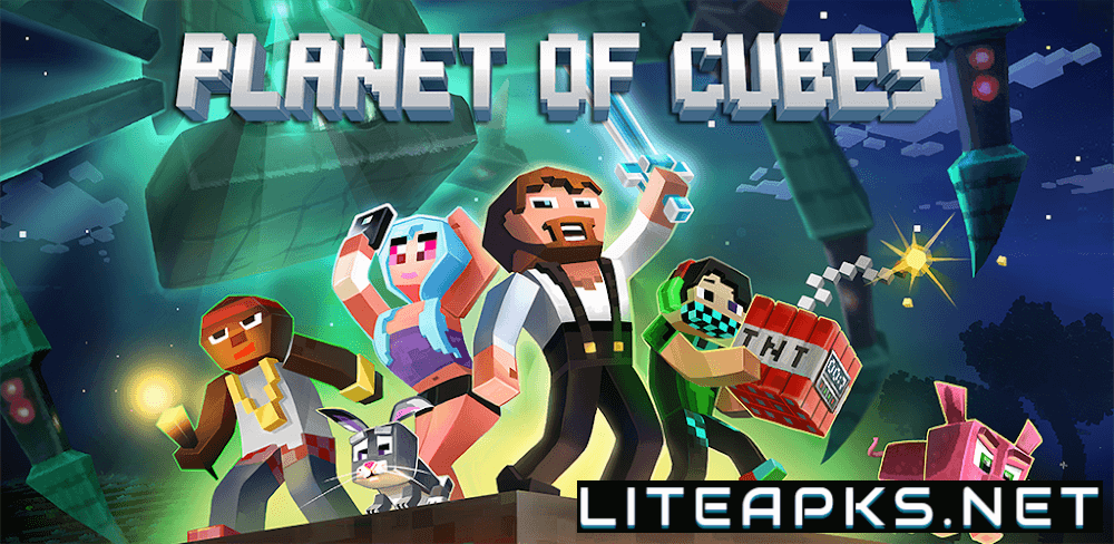 Planet of Cubes Craft Survival