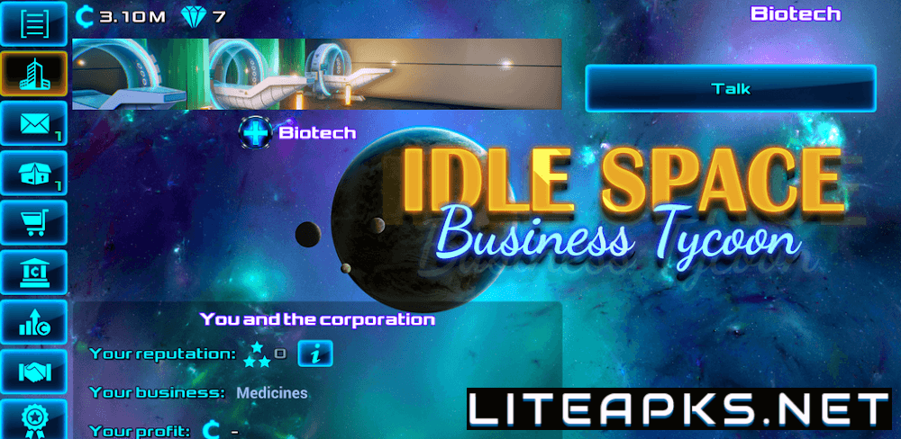 Idle Space Business Tycoon