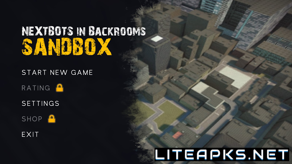 Nextbots In Backrooms: Sandbox