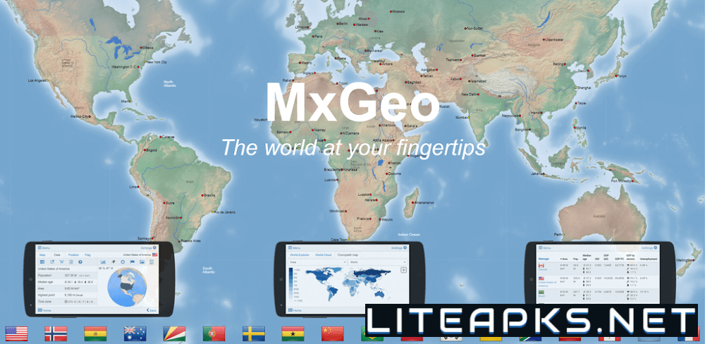 World Atlas MxGeo Pro