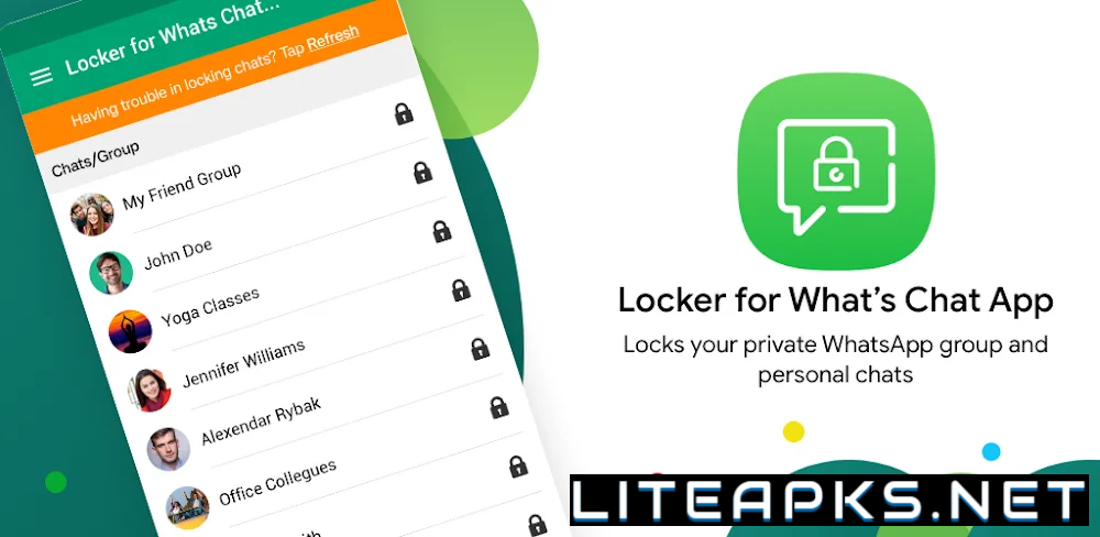 Locker for Whats Chat App