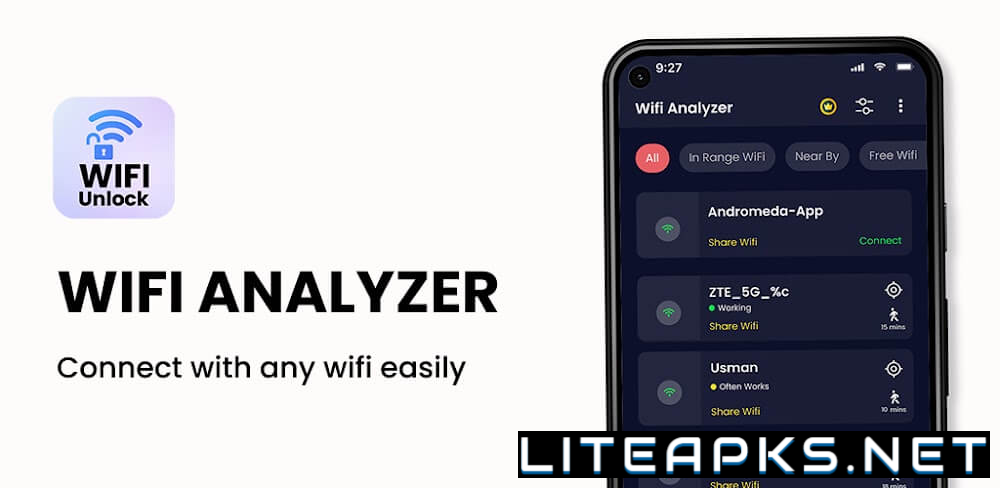 WIFI Analyzer: WIFI Passwords