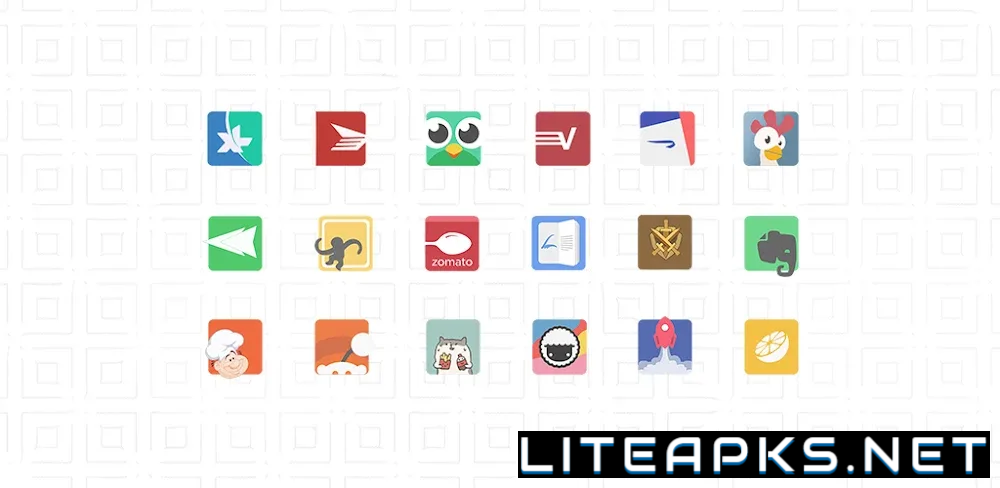 Squared - Square Icon Pack