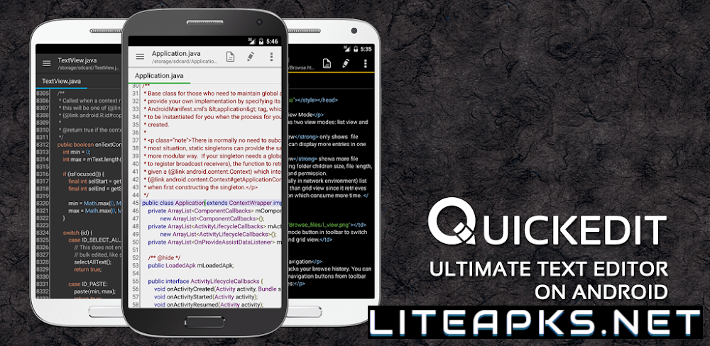 QuickEdit Text Editor Pro