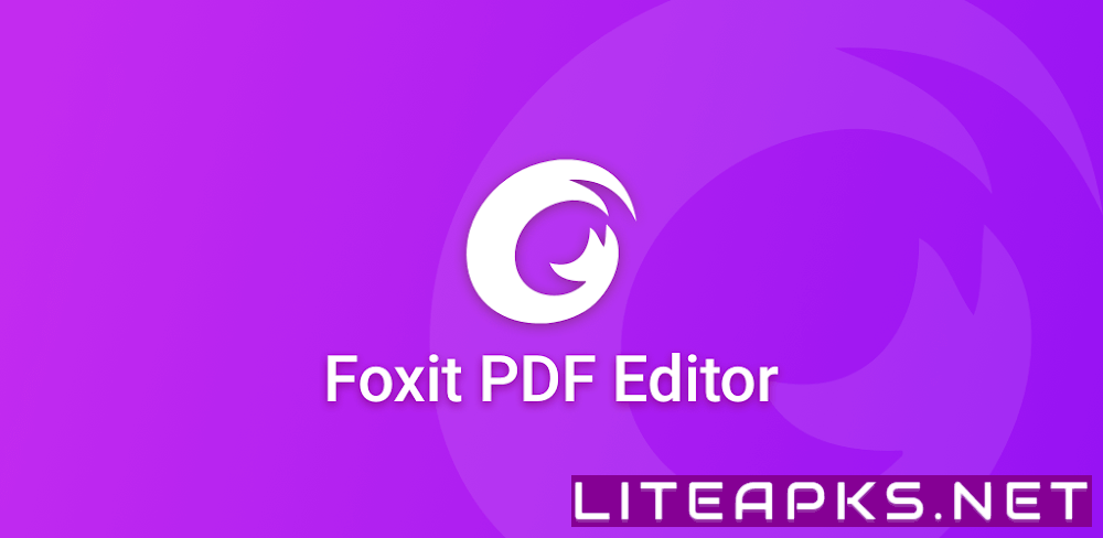 Foxit PDF Editor