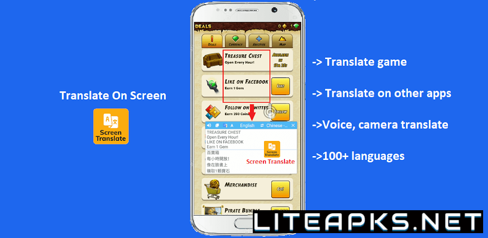 Translate On Screen