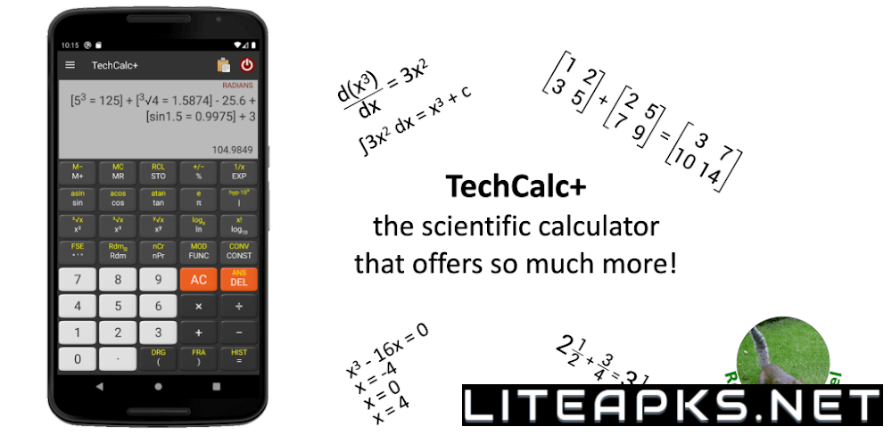 TechCalc+ Calculator