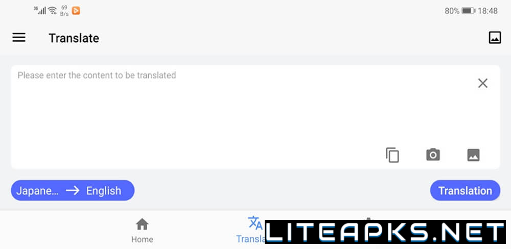 Screen Translation