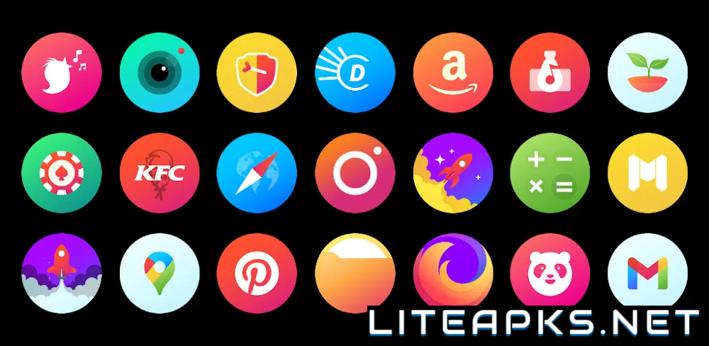 Hera Icon Pack: Circle Icons