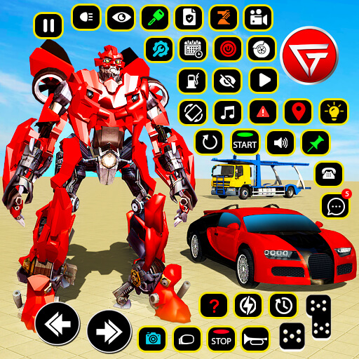 US Robot Transform Car Driving v1.0.8 MOD APK (Unlimited Money) Download