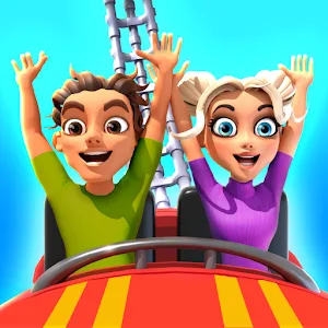 Roller Coaster Life Theme Park v2.0.0 MOD APK (Unlimited Money, Keys, Resources) Download