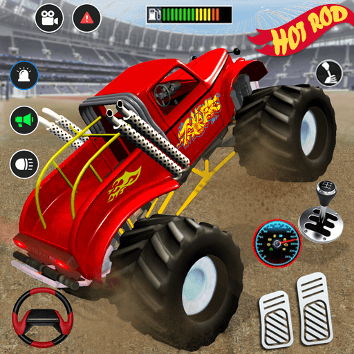 Monster Truck Race Car Game v2.19 MOD APK (Unlimited Money) Download