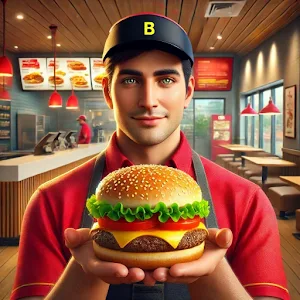 Burger Simulator! v18.0.0 MOD APK (Menu, Unlimited Money, Energy, ADs Removed) Download