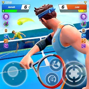 Tennis Clash v6.14.0 MOD APK (Mega Menu, Unlimited Gems, 12 Features) Download