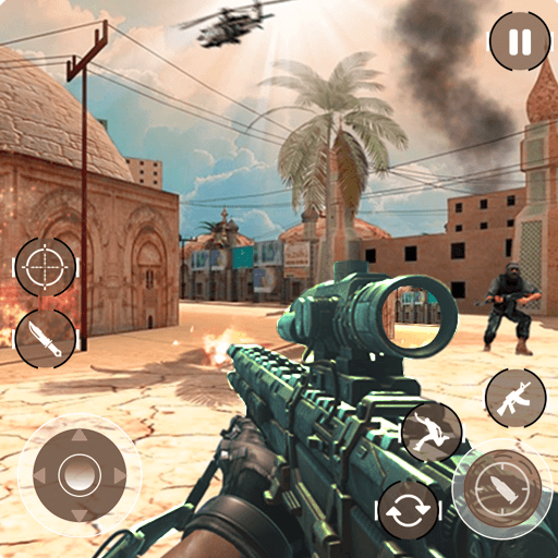 Fps Gun Shooting Games v2.1.8 MOD APK (Dumb Enemy/God Mode) Download