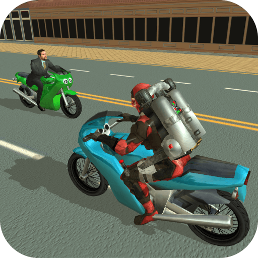 Jetpack Hero Miami Crime v1.8.3 MOD APK (Unlimited Upgrade Points) Download