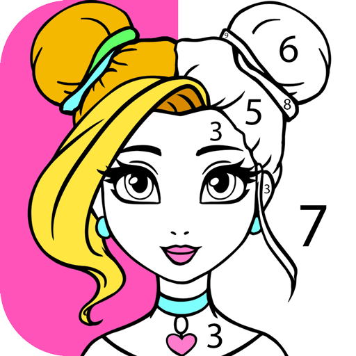 Girls Coloring Book for Girls v2.4.1.5 MOD APK (Free Rewards) Download