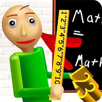 Baldi's Basics Classic v1.4.4 MOD APK (NoClip, Unlimited Items, God Mode) Download