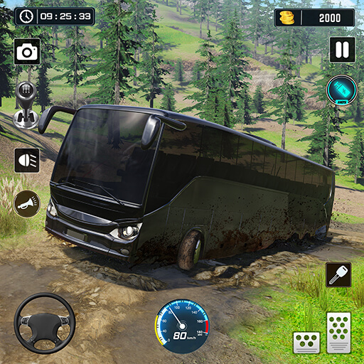 Offroad Bus Games Racing v3.8 MOD APK (Unlimited Money) Download