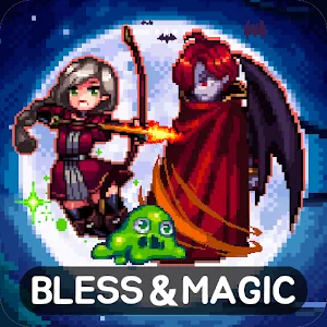 Bless & Magic v1.5.7 MOD APK (Dumb Enemy, Unlimited Gold) Download