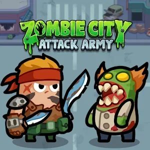 Zombie City: Attack Army v1.0.4 MOD APK (Unlimited Gold, Gems) Download