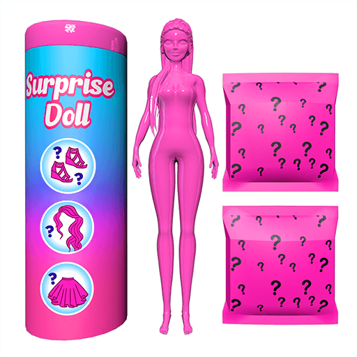 Color Reveal Suprise Doll Game v3.9 MOD APK (Free Rewards) Download