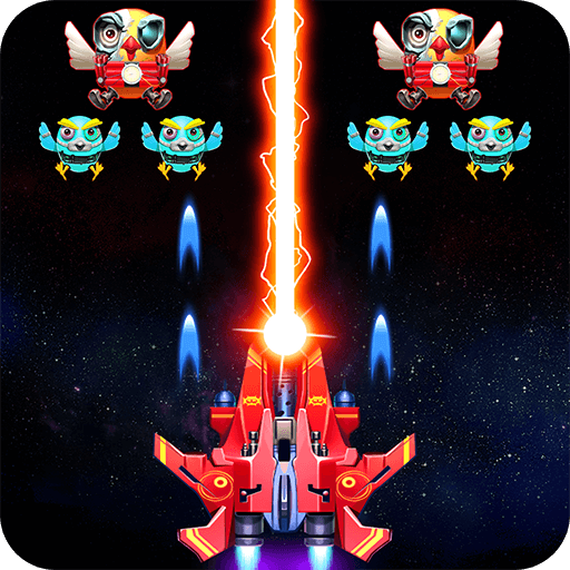 Galaxy Attack: Chicken Shooter v30.0 MOD APK (Unlimited Gold) Download