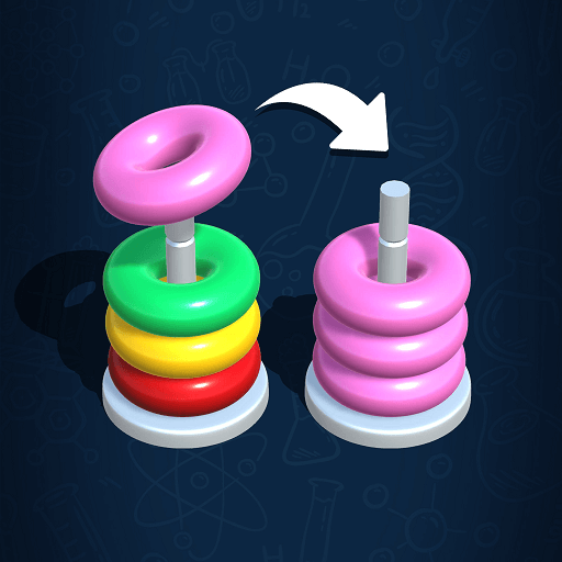 Hoop Sort Puzzle: Color Ring v1.3.1 MOD APK (Free Rewards) Download