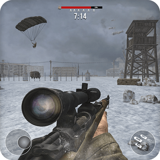 World War 2 Winter Heroes v1.3.6 MOD APK (Dumb Enemy, God Mode) Download