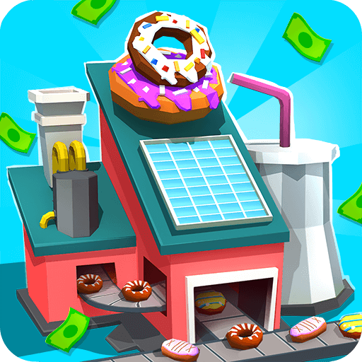 Donut Factory Tycoon v1.1.8 MOD APK (Unlimited Resources) Download