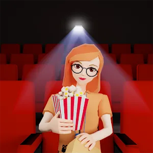 Movie Cinema Simulator v4.2.4 MOD APK (Unlimited Money, Crystals) Download