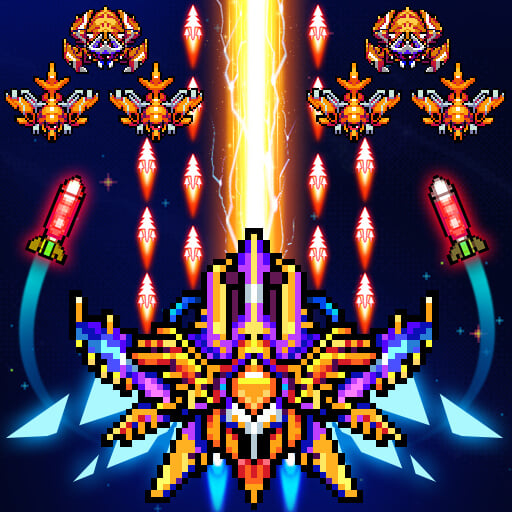 Galaxy Force: Falcon Squad v100.01 MOD APK (Unlimited Money) Download