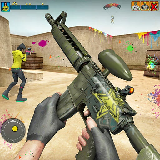 Paintball Shooting Game 3D v14.2 (One Hit, God Mode, Unlocked) Download