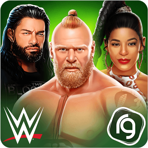 WWE Mayhem v1.79.121 MOD APK (One Hit, God Mode, Money, NoBan) Download