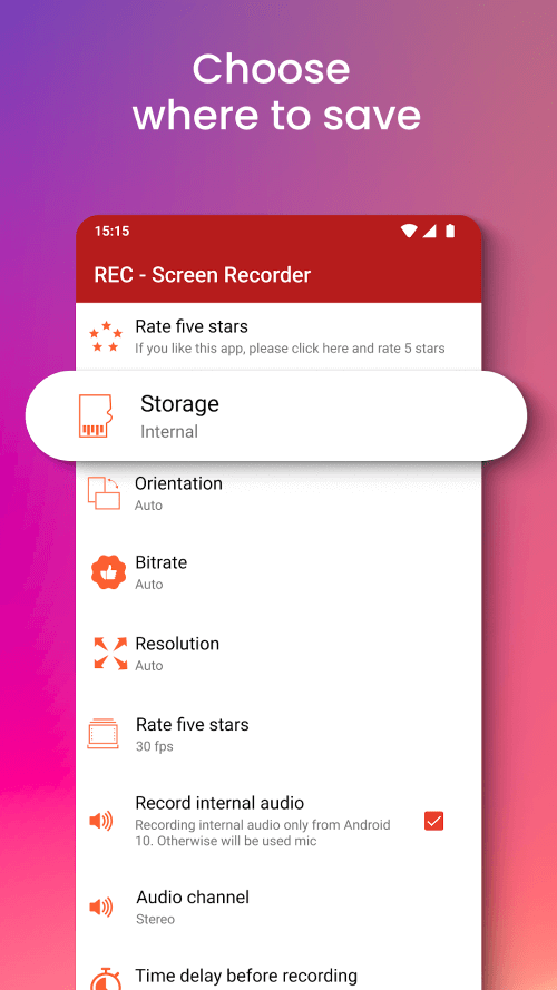 REC - Screen Recorder screenshot 5