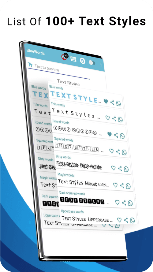 Blue Words