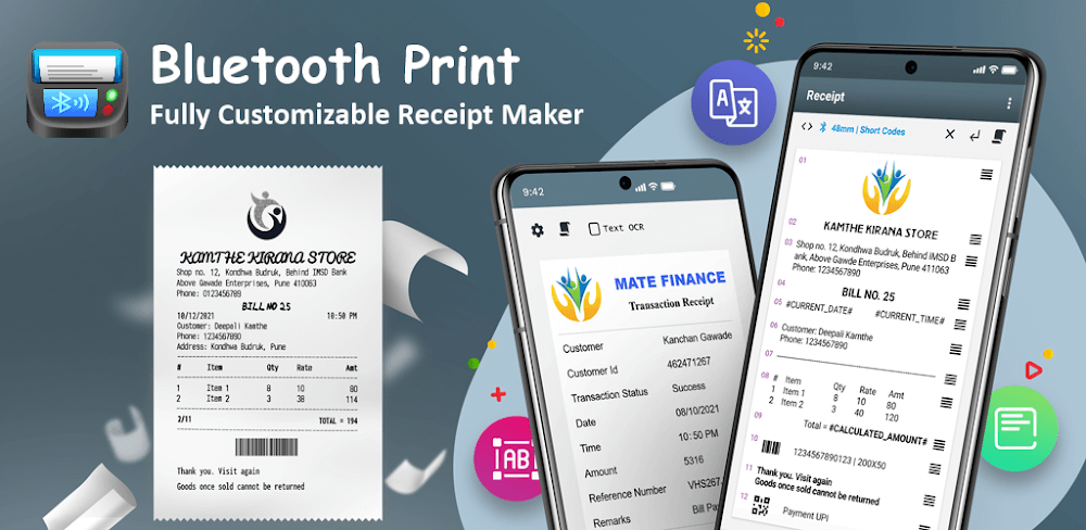 Bluetooth Thermal Printer